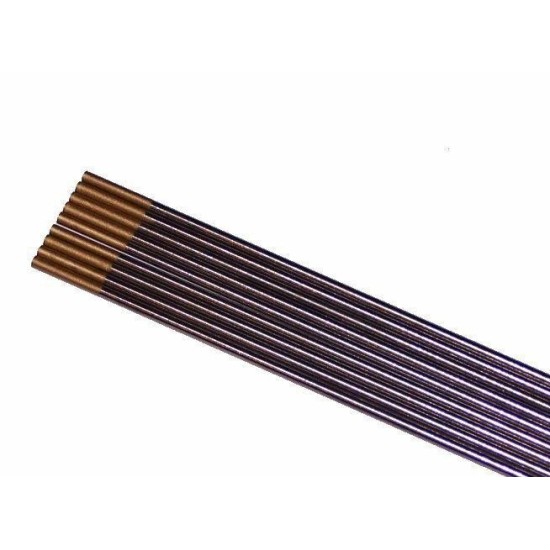 TIG volfrámová elektróda 1ks, 2,4mm/175mm, zlatá (WL15) LAND & ZVÁRAČ