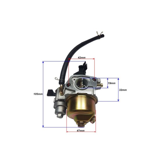 Náhradný karburátor pre motor GX Mar-Pol s výkonom 6,5 k