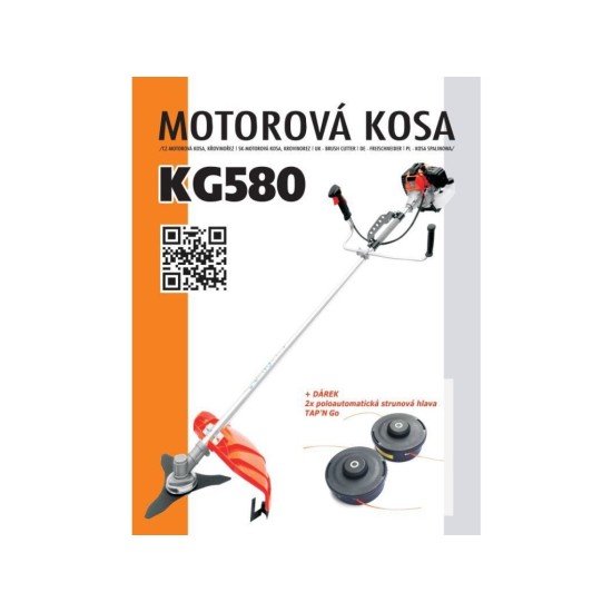 Kosa/krovinorez KAXL KG580 1,4kW + extra výbava