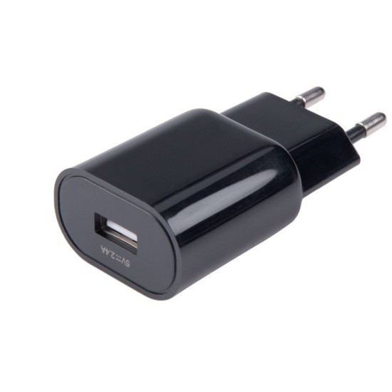 USB nabíjačka, 2.4A, 12W, 100-240V EXTOL ENERGY