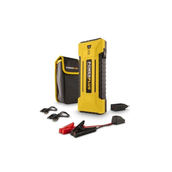 Štartovací zdroj JUMP STARTER 3-V-1 1200A/16000MAH/12V POWERPLUS