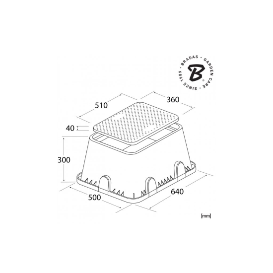 Hriadeľ ventilu 64x50cm JUMBO