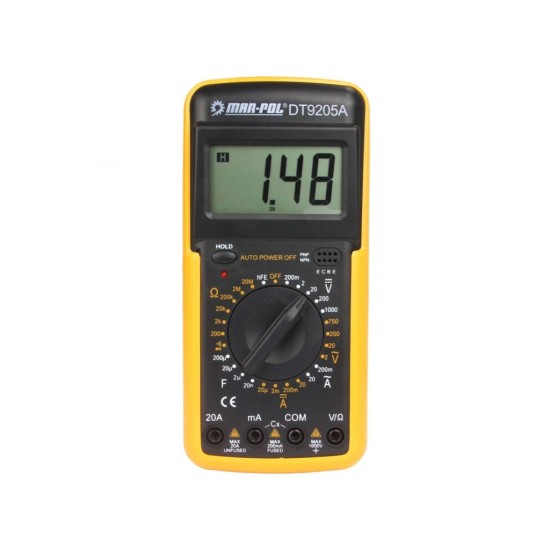 Digitálny LCD multimeter MAR-POL