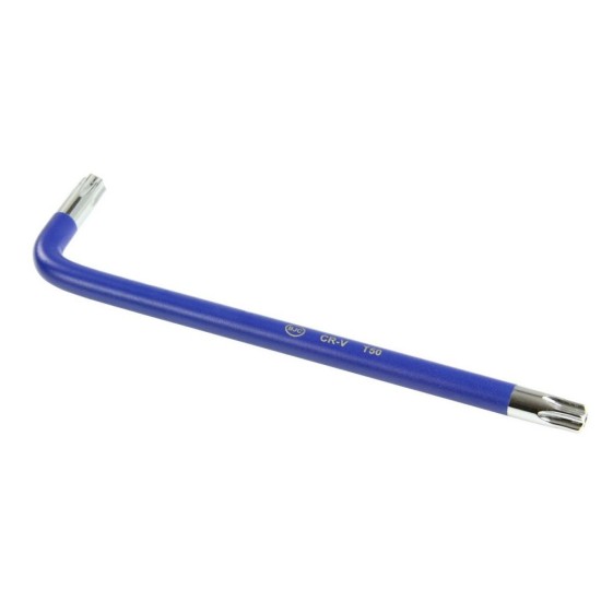 L-kľúče TORX, sada 9ks, T10-T50, 125mm BJC