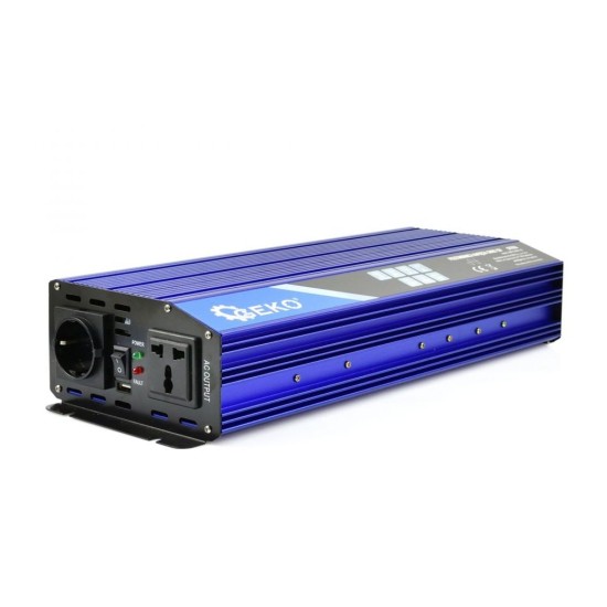 Menič napätia 24/230V 2000W/4000W, čistá sínusoida GEKO