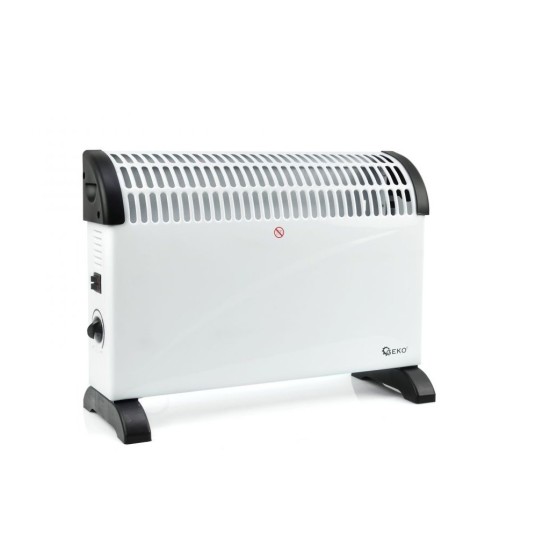 Konvektor s termostatom 2000 W, biely GEKO