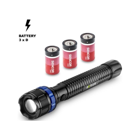 RPL 153 Svietidlo s funkciou zoomu 1W LED 3XD RETLUX