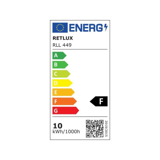 LED žiarovka stmievateľná 3 stupňová DIMM 10 W E27 A60 WW RLL 499 RETLUX