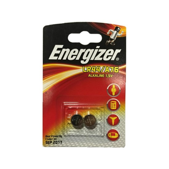 A76 / LR44 / V13GA alkalická batéria 2ks ENERGIZER