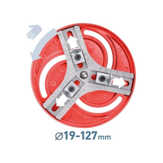 Vrták/vrták, ø19-127mm, stopka ø9mm EXTOL PREMIUM