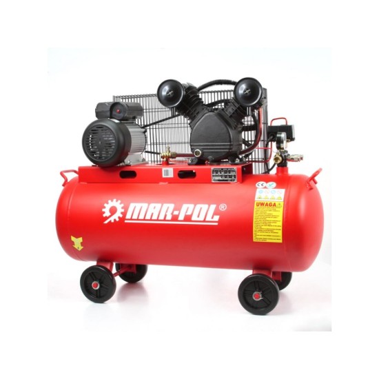 Olejový kompresor 2V, 100 l, 2.2 kW, 230 V MAR-POL