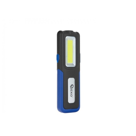 Multifunkčná COB LED baterka 5 W + 3 W, 400 lm, 2000 mAh, s funkciou magnetu a powerbanky - GEKO